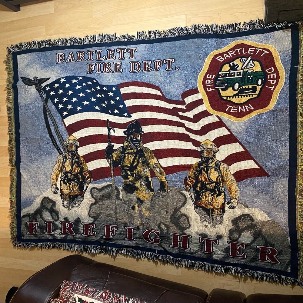 Bartlett Fire Dept. Trow blanket